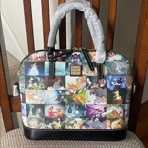 Disney Dooney & Bourke Classic Movies Zip Satchel